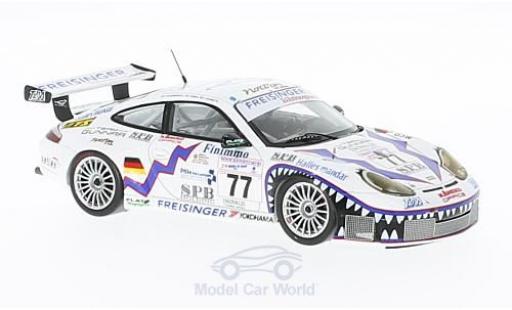 Miniature Porsche 996 GT3 RS 1/43 Spark 911 () GT3 RS No.77 Freisinger Motorsport 24h Le Mans 2001 R.Dumas/G.Jeannette/P.Haezebrouck Porsche 996 GT3 RS 1/43 Spark 911 () GT3 RS No.77 Freisinger Motorsport 24h Le Mans 2001 R.Dumas/G.Jeannette/P.Haezebrouck miniature