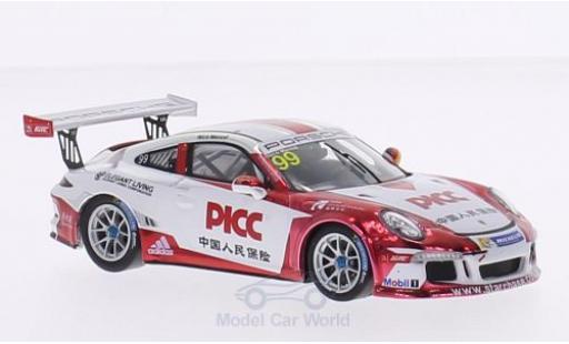 Porsche 991 GT3 Cup 1/43 Spark 911 (997) GT3 Cup No.99 Team Starchase PICC Carrera Cup Asia 2015 N.Menzel miniature