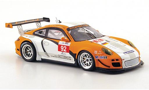 Porsche 997 GT3 1/43 Spark 911 () GT3 R hybrid No.92 ILMC 1000km Zhuhai 2010 J.Bergmeister miniature