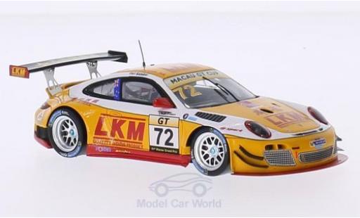Miniature Porsche 991 GT3 R 1/43 Spark 911 (997) GT3 R No.72 LKM GT Cup GP Macau 2014 E.Bamber Porsche 991 GT3 R 1/43 Spark 911 (997) GT3 R No.72 LKM GT Cup GP Macau 2014 E.Bamber miniature