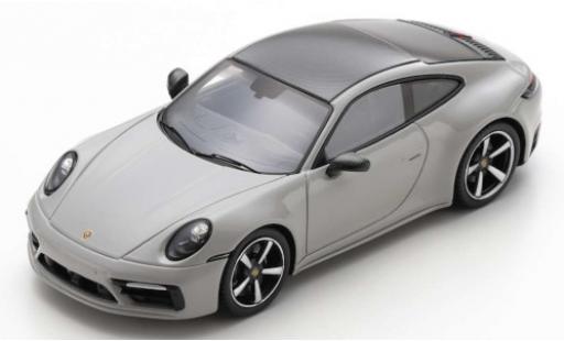 Miniature Porsche 992 4S 1/43 Spark 911 Carrera 4S () grise 2019 Porsche 992 4S 1/43 Spark 911 Carrera 4S () grise 2019 miniature