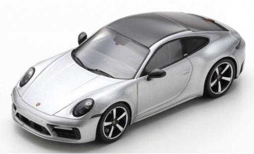 Miniature Porsche 992 4S 1/43 Spark 911 Carrera 4S () grise/carbon 2019 Porsche 992 4S 1/43 Spark 911 Carrera 4S () grise/carbon 2019 miniature