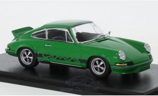 Miniature Porsche 911 RS 1/43 Spark Carrera RS 2.7 verte 1973 Porsche 911 RS 1/43 Spark Carrera RS 2.7 verte 1973 miniature