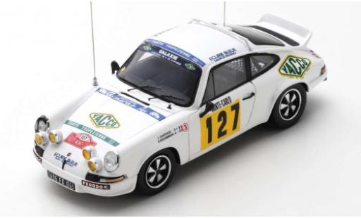 Miniature Porsche 930 RS 1/43 Spark 911 Carrera RS 2.7 No.127 Ecurie Bleue Yacco Rallye WM Rallye Monte Carlo 1978 J.J.Santucci/R.Rochebrun Porsche 930 RS 1/43 Spark 911 Carrera RS 2.7 No.127 Ecurie Bleue Yacco Rallye WM Rallye Monte Carlo 1978 J.J.Santucci/R.Rochebrun miniature