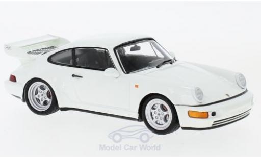 Miniature Porsche 993 RS 1/43 Spark 911 Carrera RS 3.8 blanche 1 Porsche 993 RS 1/43 Spark 911 Carrera RS 3.8 blanche 1 miniature