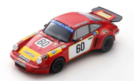 Miniature Porsche 930 RSR 1/43 Spark 911 Carrera RSR 3.0 No.60 Georg Loos 24h Le Mans 1975 T.Hezemans/M.Schurti Porsche 930 RSR 1/43 Spark 911 Carrera RSR 3.0 No.60 Georg Loos 24h Le Mans 1975 T.Hezemans/M.Schurti miniature