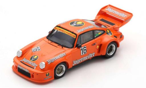 Miniature Porsche 930 RSR 1/43 Spark 911 Carrera RSR No.16 Jägermeister 1000 Km Nürburgring 1977 E.Schimpf/A.Fischhaber Porsche 930 RSR 1/43 Spark 911 Carrera RSR No.16 Jägermeister 1000 Km Nürburgring 1977 E.Schimpf/A.Fischhaber miniature