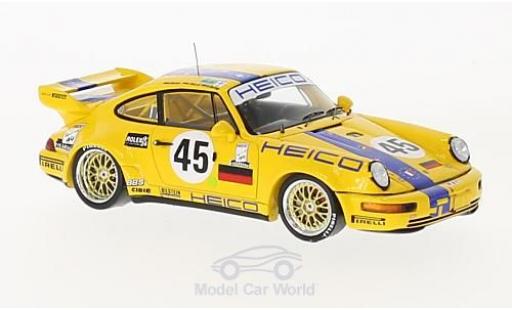 Miniature Porsche 993 RS 1/43 Spark 911 Carrera RSR No.45 Heico 24h Le Mans 1994 K-H.Wlazik/D.Ebeling/U.Richter Porsche 993 RS 1/43 Spark 911 Carrera RSR No.45 Heico 24h Le Mans 1994 K-H.Wlazik/D.Ebeling/U.Richter miniature