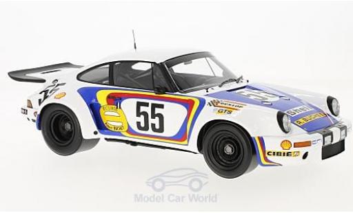 Miniature Porsche 930 RSR 1/18 Spark 911 Carrera RSR No.55 24h Le Mans 1975 C.Ballot-Lena/J.Bienvenue Porsche 930 RSR 1/18 Spark 911 Carrera RSR No.55 24h Le Mans 1975 C.Ballot-Lena/J.Bienvenue miniature
