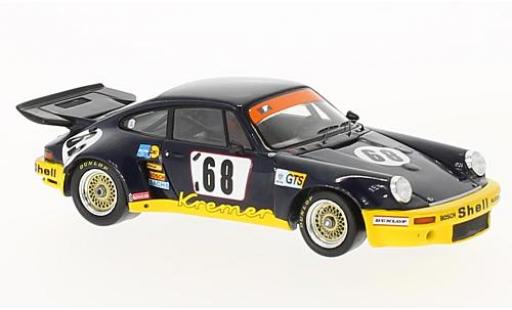 Miniature Porsche 930 RSR 1/43 Spark 911 Carrera RSR No.68 Kremer Samson 24h Le Mans 1974 avec Decals H.Heyer/E.Kremer/P.Keller Porsche 930 RSR 1/43 Spark 911 Carrera RSR No.68 Kremer Samson 24h Le Mans 1974 avec Decals H.Heyer/E.Kremer/P.Keller miniature