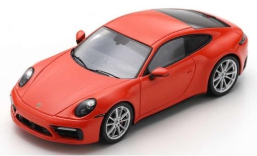 Miniature Porsche 992 S 1/43 Spark 911 Carrera S () rouge 2019 Porsche 992 S 1/43 Spark 911 Carrera S () rouge 2019 miniature