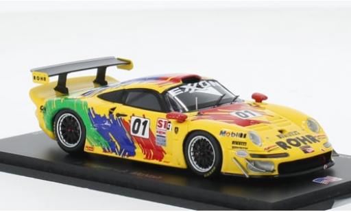 Porsche 996 GT1 1/43 Spark 911 No.01 Rohr Motorsport Las Vegas 1997 1:43 miniature