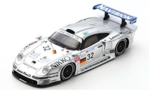 Miniature Porsche 996 GT1 1/43 Spark 911 GT1 No.32 Roock Racing 24h Le Mans 1997 A.McNish/S.Ortelli/K.Wendlinger Porsche 996 GT1 1/43 Spark 911 GT1 No.32 Roock Racing 24h Le Mans 1997 A.McNish/S.Ortelli/K.Wendlinger miniature