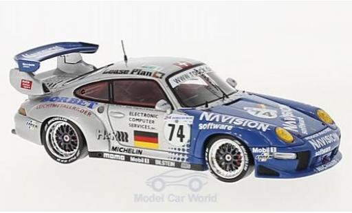 Porsche 996 GT2 1/43 Spark 911 GT2 No.74 24h Le Mans 1997 A.Ahrle/B.Eichmann/A.Pilgrim miniature