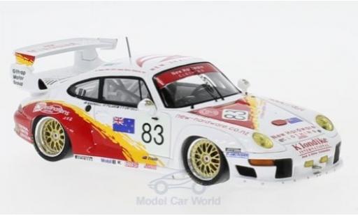 Miniature Porsche 993 GT2 1/43 Spark 911 GT2 No.83 24h Le Mans 1996 S.Ortelli/A.Pilgrim/A.Bagnall Porsche 993 GT2 1/43 Spark 911 GT2 No.83 24h Le Mans 1996 S.Ortelli/A.Pilgrim/A.Bagnall miniature