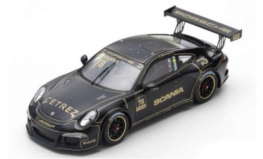 Porsche 991 GT3 Cup 1/43 Spark 911 GT3 Cup ( II) No.78 Carrera Cup Scandinavia Anderstorp 2018 Tribute to Ronnie Peterson S.Blomqvist miniature