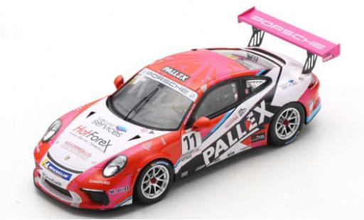 Porsche 991 GT3 Cup 1/43 Spark 911 GT3 Cup () No.11 Carrera Cup Britain 2018 T.Ellinas miniature