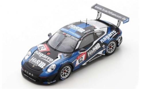 Miniature Porsche 992 GT3 1/43 Spark 911 GT3 Cup No.62 Mühlner Motorsport H&R 24h Nürburgring 2019 M.J.Thomas/S.von Gartzen/M.Kranz/M.Hoppe Porsche 992 GT3 1/43 Spark 911 GT3 Cup No.62 Mühlner Motorsport H&R 24h Nürburgring 2019 M.J.Thomas/S.von Gartzen/M.Kranz/M.Hoppe miniature