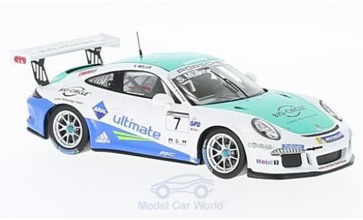 Porsche 991 GT3 Cup 1/43 Spark 911 GT3 Cup No.7 Carrera Cup Deutschland 2016 S.Müller miniature