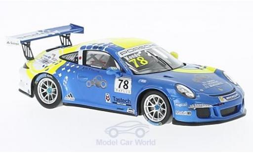 Porsche 991 GT3 Cup 1/43 Spark 911 GT3 Cup No.78 Carrera Cup Japan 2016 T.Kondo miniature