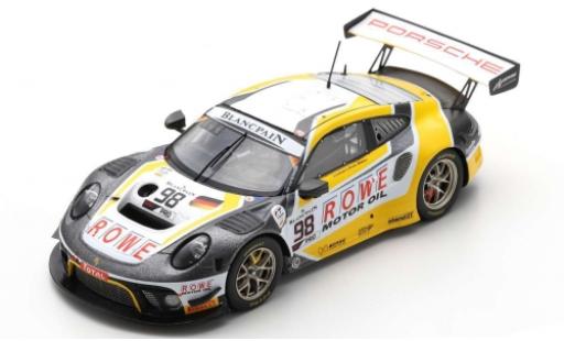 Miniature Porsche 992 GT3 R 1/43 Spark 911 GT3 R (991) No.98 ROWE Racing 24h Spa 2019 S.Müller/R.Dumas/M.Jaminet Porsche 992 GT3 R 1/43 Spark 911 GT3 R (991) No.98 ROWE Racing 24h Spa 2019 S.Müller/R.Dumas/M.Jaminet miniature
