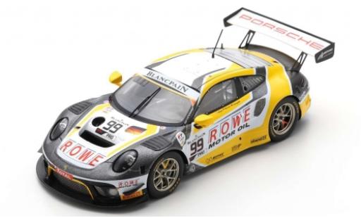 Miniature Porsche 992 GT3 R 1/43 Spark 911 GT3 R (991) No.99 ROWE Racing 24h Spa 2019 D.Olsen/M.Campbell/D.Werner Porsche 992 GT3 R 1/43 Spark 911 GT3 R (991) No.99 ROWE Racing 24h Spa 2019 D.Olsen/M.Campbell/D.Werner miniature
