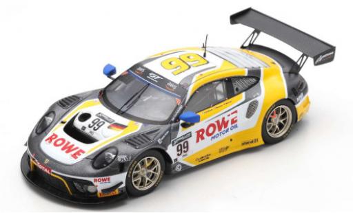 Miniature Porsche 992 GT3 R 1/43 Spark 911 GT3 R (991) No.99 Rowe Racing ROWE 24h Spa 2020 K.Bachler/D.Werner/J.Andlauer Porsche 992 GT3 R 1/43 Spark 911 GT3 R (991) No.99 Rowe Racing ROWE 24h Spa 2020 K.Bachler/D.Werner/J.Andlauer miniature