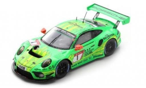 Miniature Porsche 992 GT3 R 1/43 Spark 911 GT3 R No.1 Manthey-Racing 24h Nürburgring 2019 R.Lietz/F.Makowiecki/P.Pilet/N.Tandy Porsche 992 GT3 R 1/43 Spark 911 GT3 R No.1 Manthey-Racing 24h Nürburgring 2019 R.Lietz/F.Makowiecki/P.Pilet/N.Tandy miniature