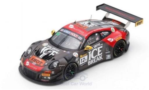 Miniature Porsche 992 GT3 R 1/43 Spark 911 GT3 R No.12 Competition Motorsports/McElrea Racing 12h Bathurst 2019 D.Calvert-Jones/K.Estre/J.Evans Porsche 992 GT3 R 1/43 Spark 911 GT3 R No.12 Competition Motorsports/McElrea Racing 12h Bathurst 2019 D.Calvert-Jones/K.Estre/J.Evans miniature