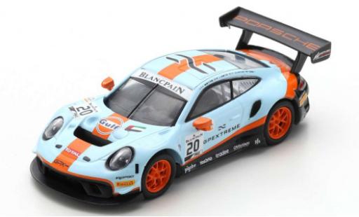 Miniature Porsche 992 GT3 R 1/43 Spark 911 GT3 R No.20 GPX Racing Gulf 24h Spa 2019 R.Lietz/M.Christensen/K.Estre Porsche 992 GT3 R 1/43 Spark 911 GT3 R No.20 GPX Racing Gulf 24h Spa 2019 R.Lietz/M.Christensen/K.Estre miniature