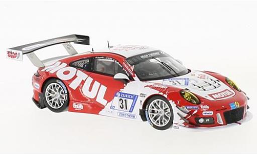 Miniature Porsche 991 GT3 R 1/43 Spark 911 GT3-R No.31 Frikadelli Racing Team 24h Nürburgring 2017 M.Christensen/K.Bachler/N.Siedler/L.Luhr Porsche 991 GT3 R 1/43 Spark 911 GT3-R No.31 Frikadelli Racing Team 24h Nürburgring 2017 M.Christensen/K.Bachler/N.Siedler/L.Luhr miniature