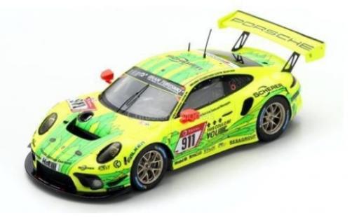 Miniature Porsche 992 GT3 R 1/43 Spark 911 GT3 R No.911 Manthey-Racing 24h Nürburgring 2019 E.Bamber/M.Christensen/K.Estre/L.Vanthoor Porsche 992 GT3 R 1/43 Spark 911 GT3 R No.911 Manthey-Racing 24h Nürburgring 2019 E.Bamber/M.Christensen/K.Estre/L.Vanthoor miniature