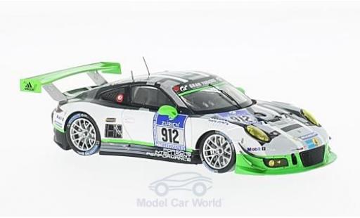 Miniature Porsche 991 GT3 R 1/43 Spark 911 GT3 R No.912 Manthey Racing 24h Nürburgring 2016 R.Lietz/J.Bergmeister/M.Christensen/F.Makowiecki Porsche 991 GT3 R 1/43 Spark 911 GT3 R No.912 Manthey Racing 24h Nürburgring 2016 R.Lietz/J.Bergmeister/M.Christensen/F.Makowiecki miniature