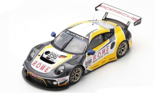 Miniature Porsche 992 GT3 R 1/18 Spark 911 GT3 R No.998 ROWE Racing 24h Spa 2019 F.Makowiecki/P.Pilet/N.Tandy Porsche 992 GT3 R 1/18 Spark 911 GT3 R No.998 ROWE Racing 24h Spa 2019 F.Makowiecki/P.Pilet/N.Tandy miniature