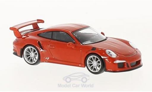 Miniature Porsche 991 GT3 RS 1/64 Spark 911 GT3 RS orange 2016 Porsche 991 GT3 RS 1/64 Spark 911 GT3 RS orange 2016 miniature