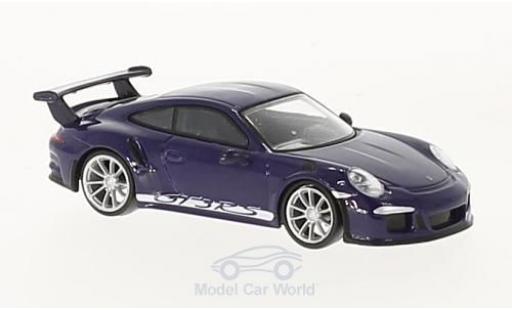 Miniature Porsche 991 GT3 RS 1/64 Spark 911 GT3 RS violetteee 2016 Porsche 991 GT3 RS 1/64 Spark 911 GT3 RS violetteee 2016 miniature