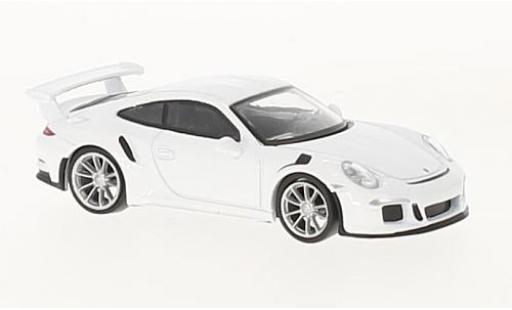 Miniature Porsche 991 GT3 RS 1/64 Spark 911 GT3 RS blanche 2016 Porsche 991 GT3 RS 1/64 Spark 911 GT3 RS blanche 2016 miniature