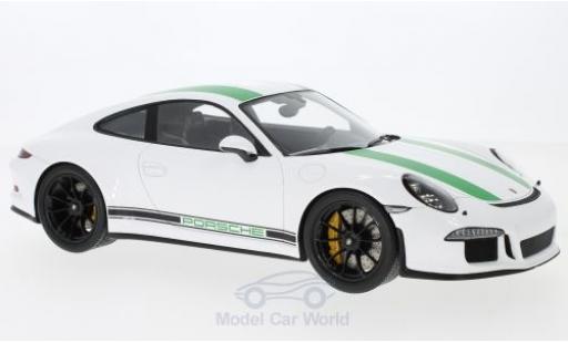 Miniature Porsche 991 R 1/18 Spark 911 R blanche 2017 Porsche 991 R 1/18 Spark 911 R blanche 2017 miniature