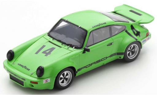 Porsche 911 1/43 Spark RS 3.0 No.14 IROC Riverside 1973 E.Fittipaldi miniature