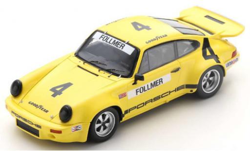 Miniature Porsche 930 RS 1/43 Spark 911 RS 3.0 No.4 IROC Daytona 1974 G.Follmer Porsche 930 RS 1/43 Spark 911 RS 3.0 No.4 IROC Daytona 1974 G.Follmer miniature