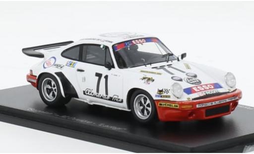 Miniature Porsche 930 RS 1/43 Spark 911 3.0 No.71 24h Le Mans 1976 1:43 Porsche 930 RS 1/43 Spark 911 3.0 No.71 24h Le Mans 1976 1:43 miniature