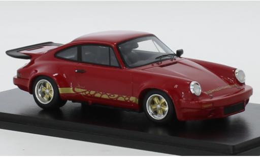 Miniature Porsche 930 RS 1/43 Spark 911 RS 3.0 rouge/Dekor 1974 Porsche 930 RS 1/43 Spark 911 RS 3.0 rouge/Dekor 1974 miniature