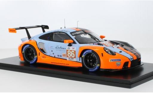 Porsche 911 1/18 Spark RSR-19 No.86 GR Racing 24h Le Mans 2023 1:18 miniature