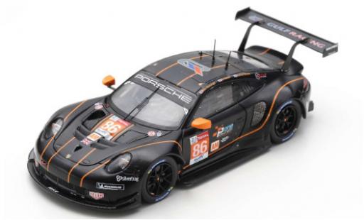 Porsche 992 RSR 1/43 Spark 911 RSR No.86 Gulf Racing 24h Le Mans 2020 B.Barker/M.Wainwright/A.Watson miniature
