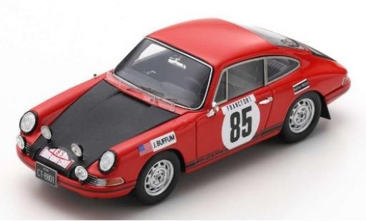 Porsche 911 1/43 Spark T No.85 Rally Monte Carlo 1969 J.Buffum/S.Behr miniature