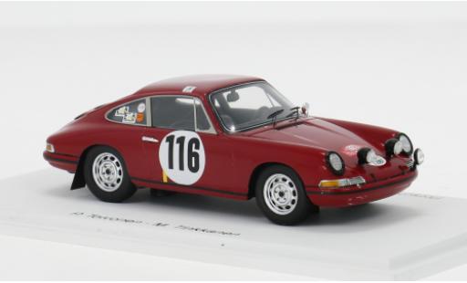 Porsche 911 1/43 Spark T/R Rally Monte Carlo 1968 #116 1:43 miniature
