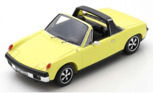 Miniature Porsche 914 1/43 Spark /6 jaune 1973 Porsche 914 1/43 Spark /6 jaune 1973 miniature