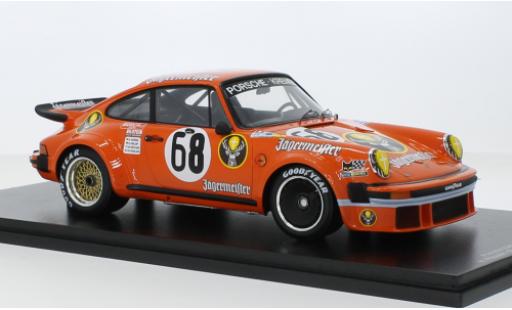 Porsche 934 1978 1/18 Spark No.68 Kremer Racing Jägermeister 24h Le Mans 1:18 miniature