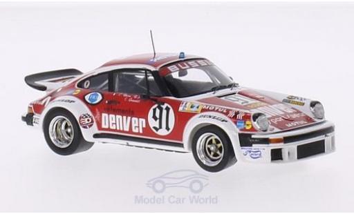 Miniature Porsche 934 1980 1/43 Spark No.91 Denver 24h Le Mans 1980 C.Bussi/B.Salam/C.Grandet Porsche 934 1980 1/43 Spark No.91 Denver 24h Le Mans 1980 C.Bussi/B.Salam/C.Grandet miniature