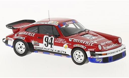 Porsche 934 1/43 Spark No.94 Eminence 24h Le Mans 1980 J.Almeras/J-M.Almeras/M.Hoepfner miniature